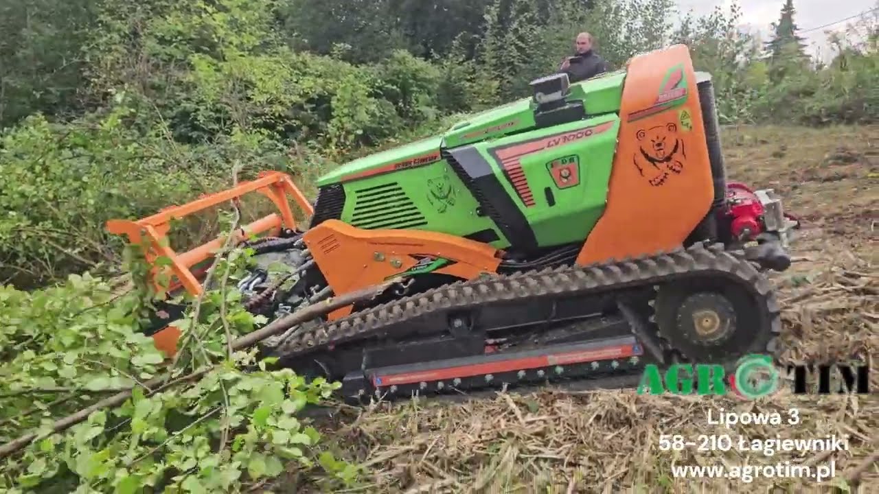 Robot zdalnie sterowany Green Climber LV1000 PRO