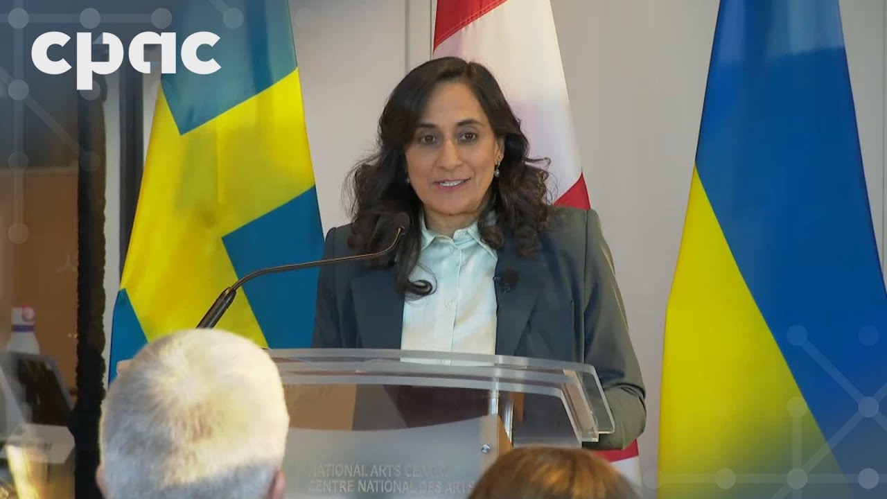 Anita Anand speaks with Sweden&rsquo;s Ebba Busch in Ottawa &ndash; November 18, 2025