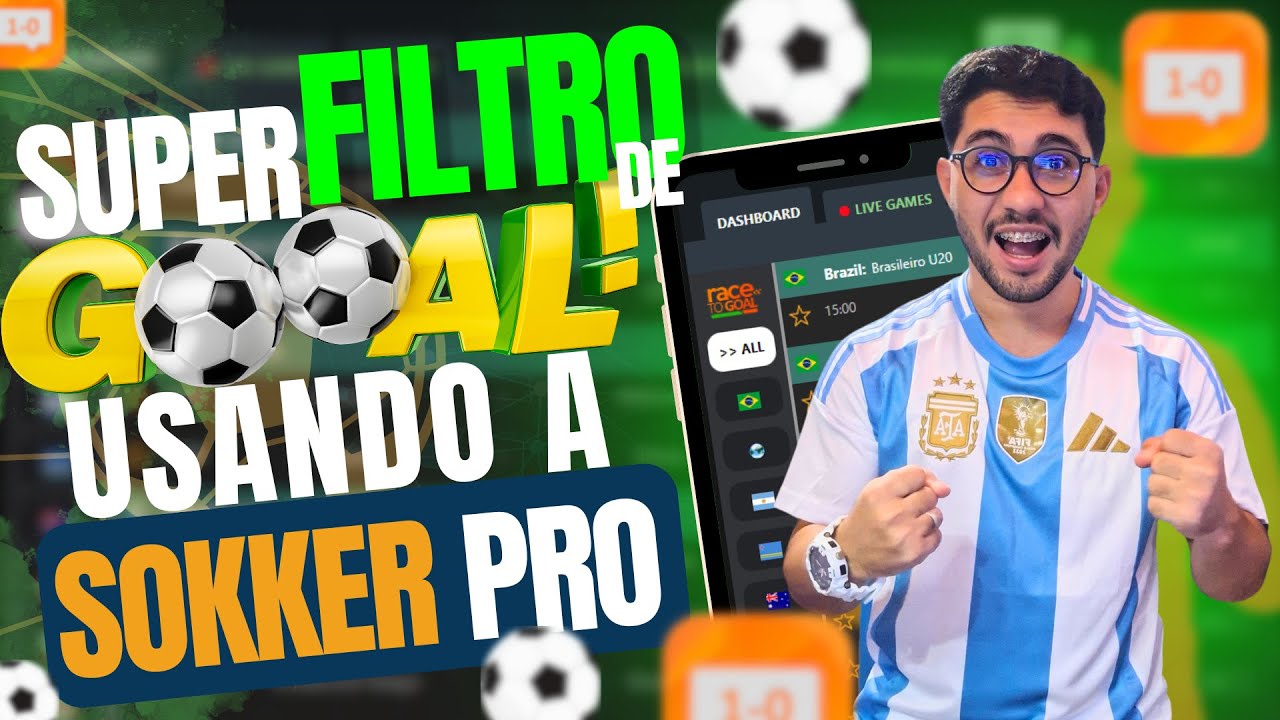 SUPER FILTRO PARA GOLS FT USANDO A SOKKERPRO - CAD&Uacute; TIPS