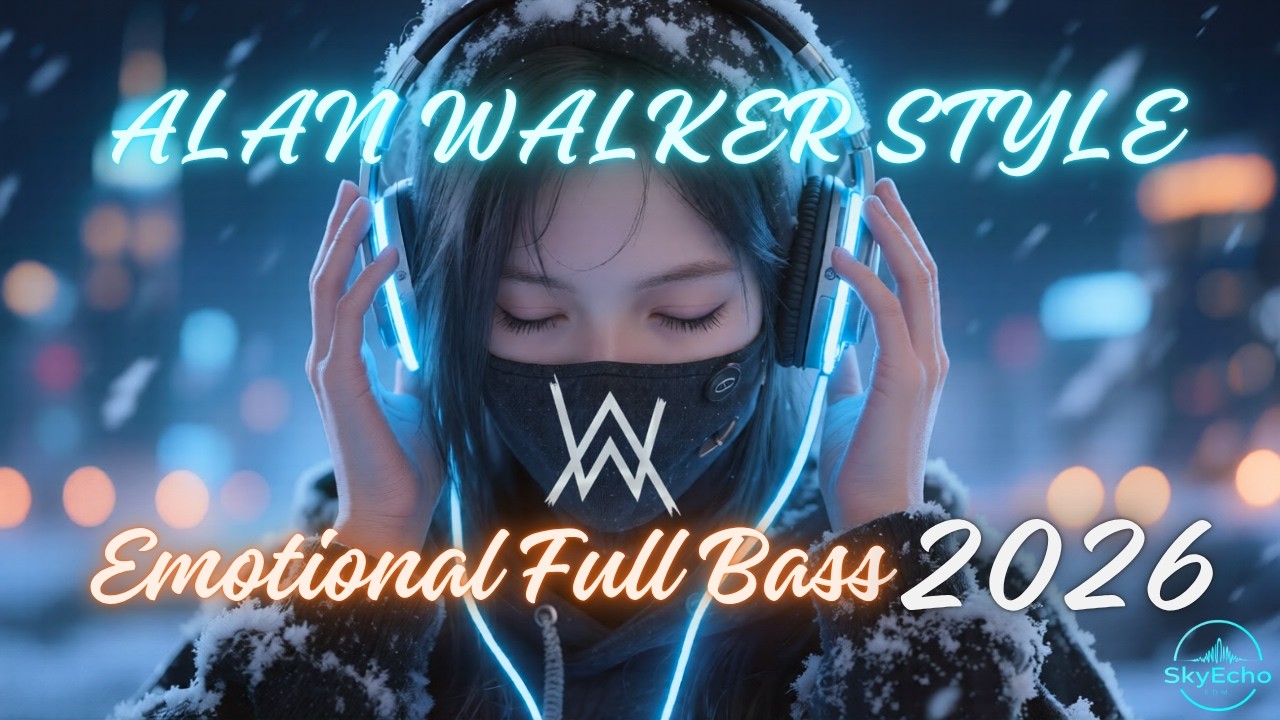 🎧 Alan Walker Style Full Bass Remix 2026 🎬 Epic Cinematic EDM | Emotional Bass Journey