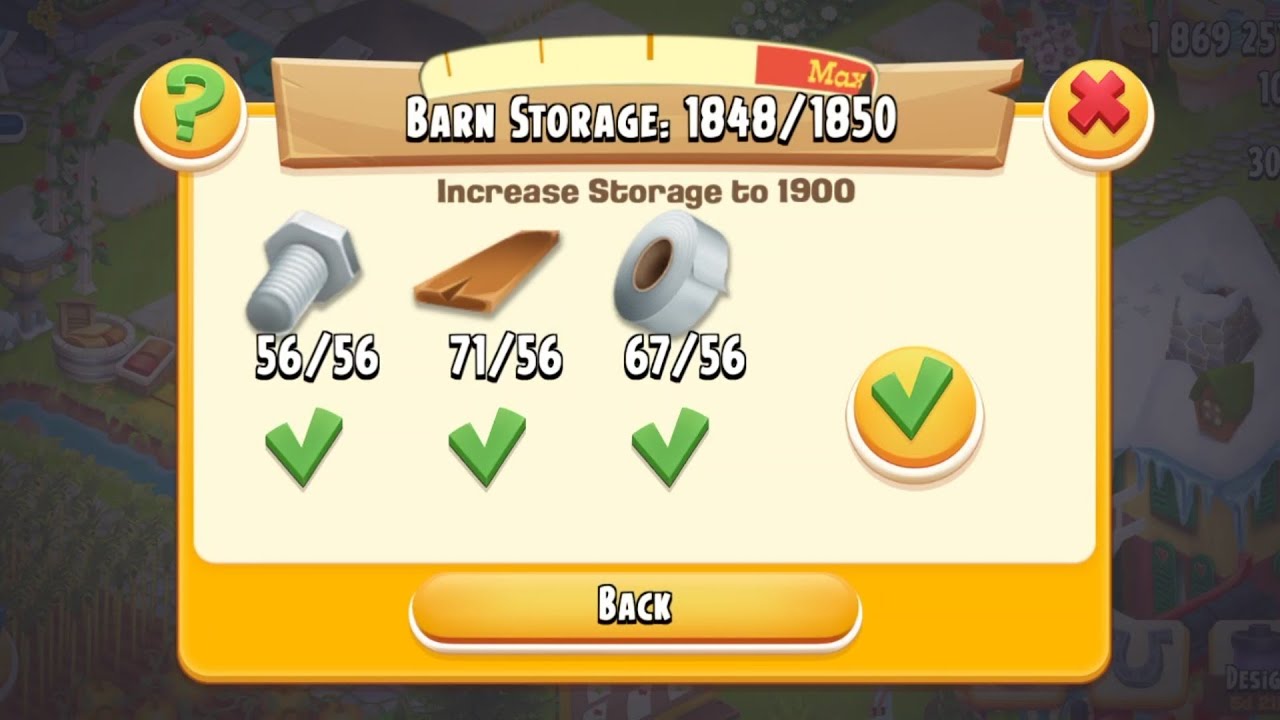 HayDay Gameplay | Level 74🔥 | Barn Upgrade #hayday #farming #haydaygameplay #trending 