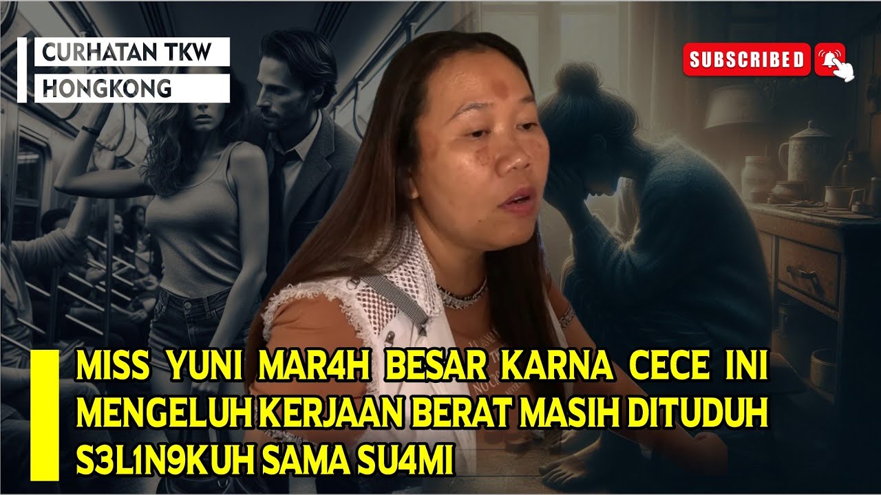 MISS YUNI MAR4H BESAR KARNA CECE INI MENGELUH KERJAAN BERAT MASIH DITUDUH S3L1N9KUH SAMA SU4MI