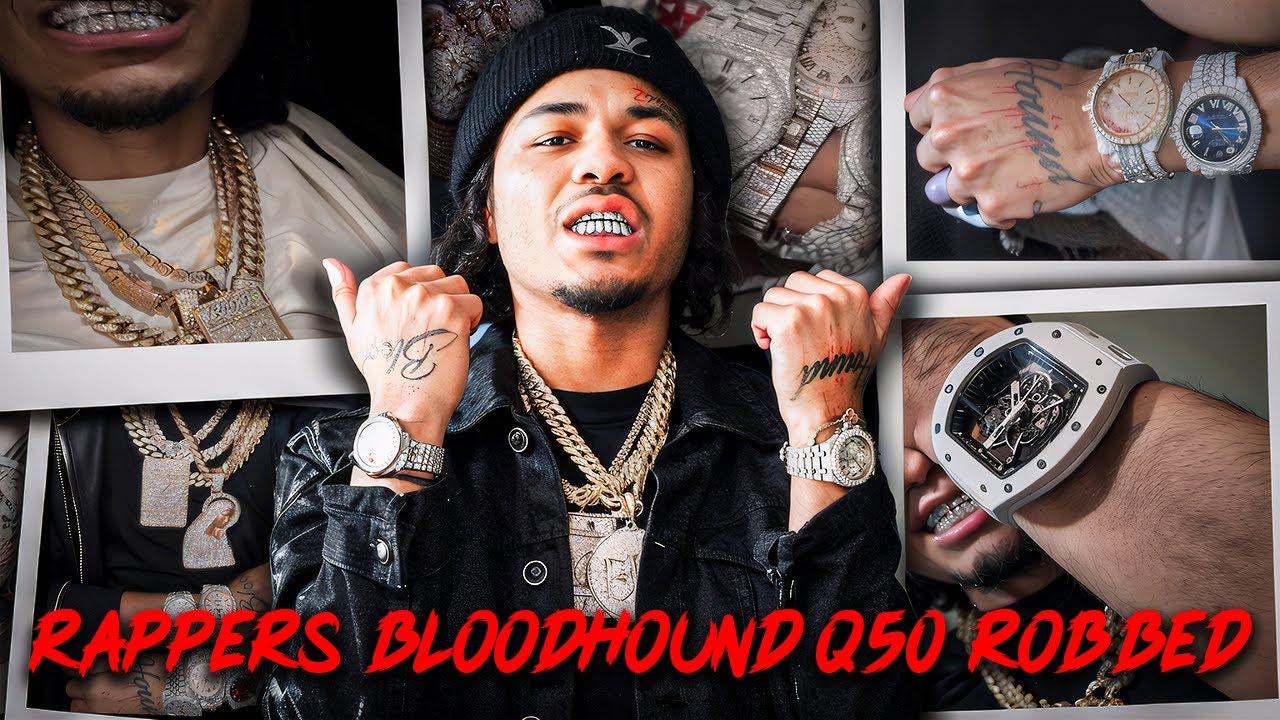 Рэперы Bloodhound Q50 ограбили