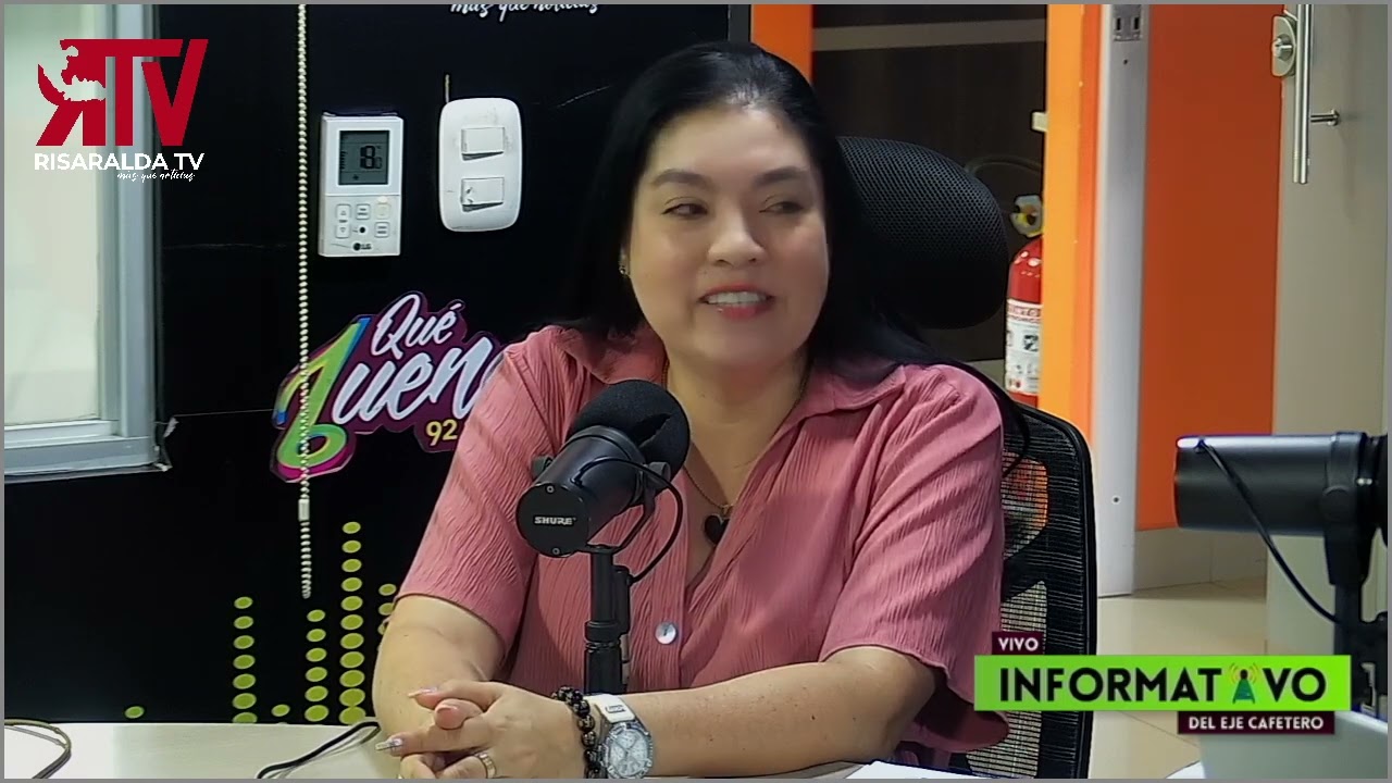 Lucy Norelly Loaiza Velásquez - Gerente de Megabus - Invitada en el Informativo del Eje Cafetero