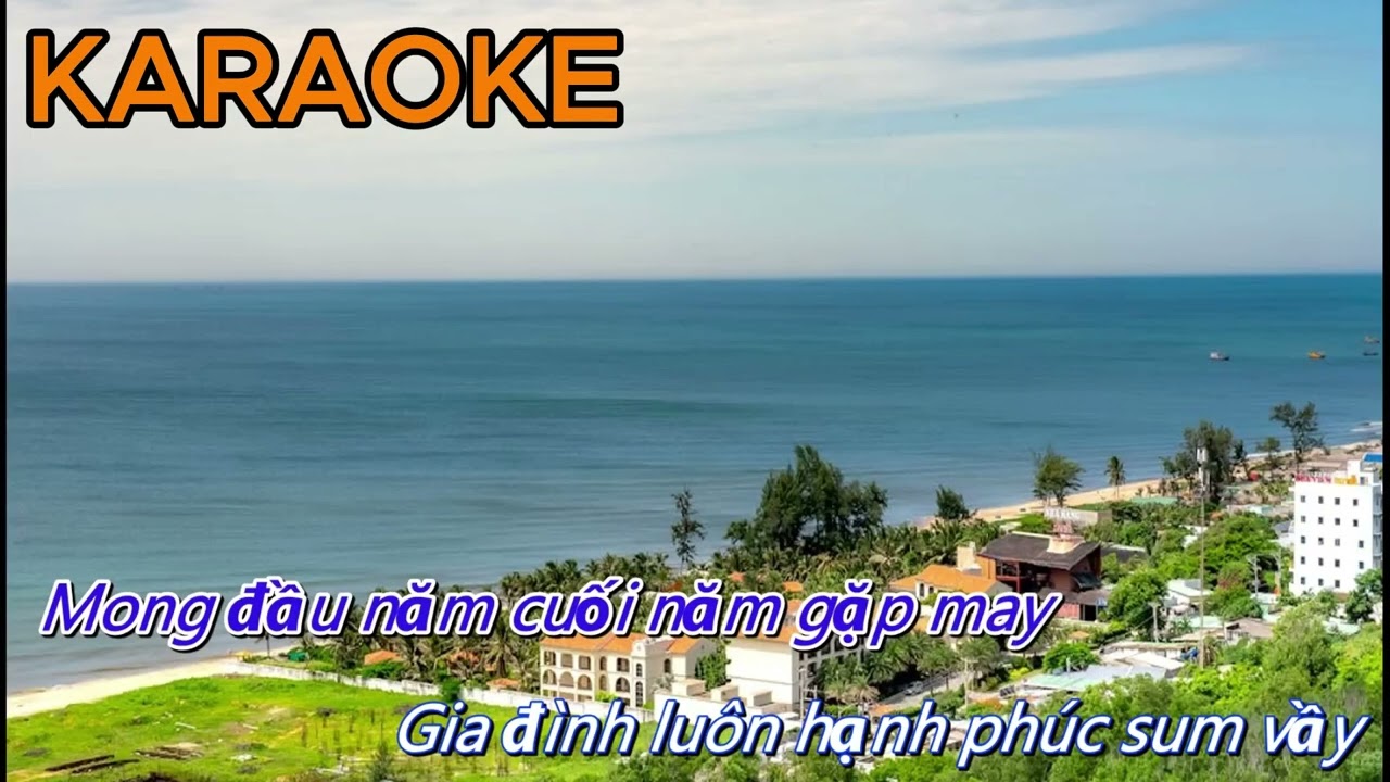 KARAOKE| CÂU CHUYỆN ĐẦU NĂM - TONE NAM