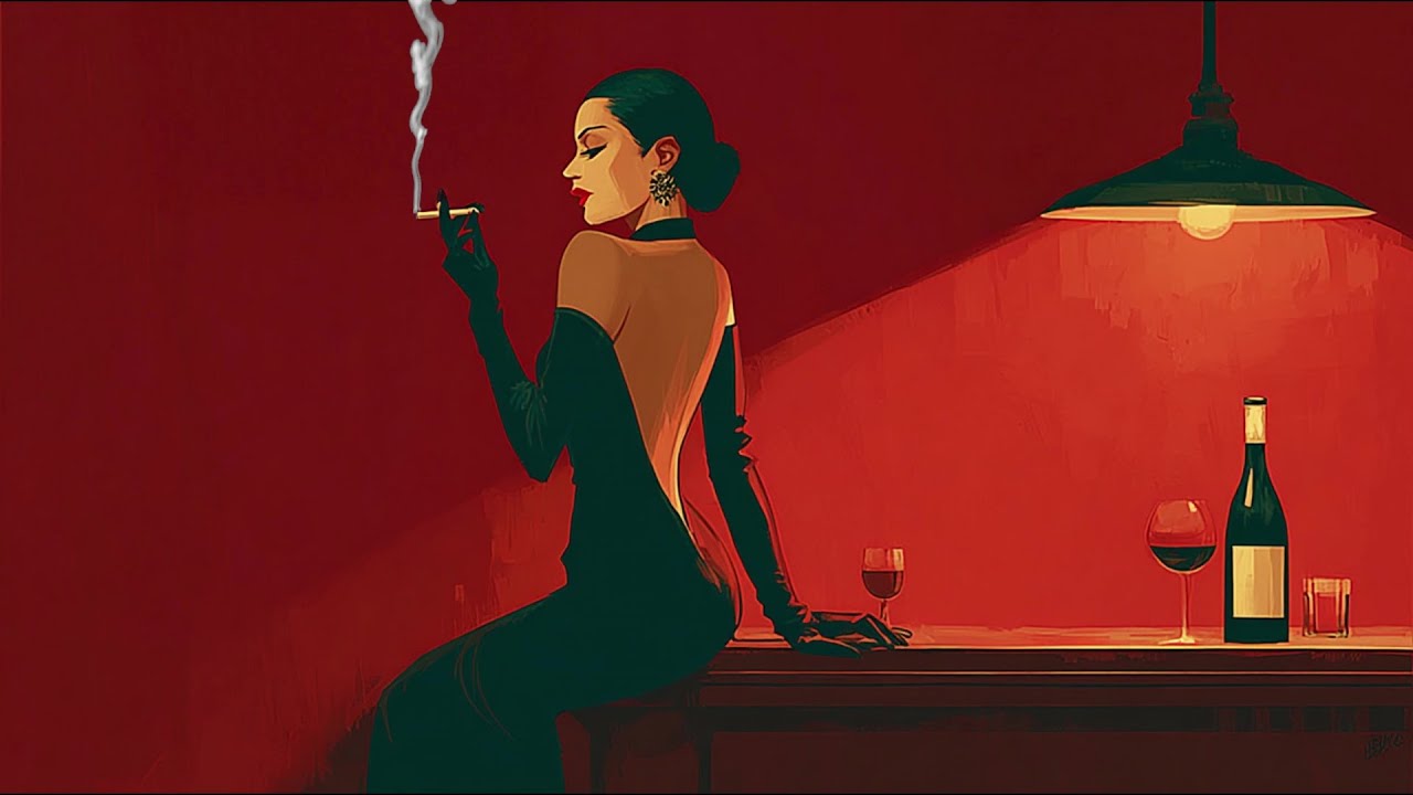 1940's Winter Softly Jazz Club - Cozy Swing Jazz Playlist