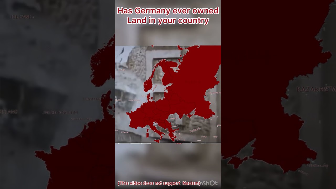 Has your country ever been invaded by Germany