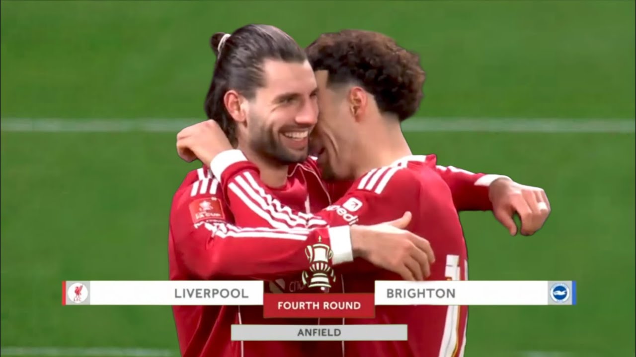 FULL HIGHLIGHT (3-0) LIVERPOOL VS BRIGHTON !! EMIRATES FA CUP 2026 | SALAH & SZOBOSLAI GOALS FANSCAM