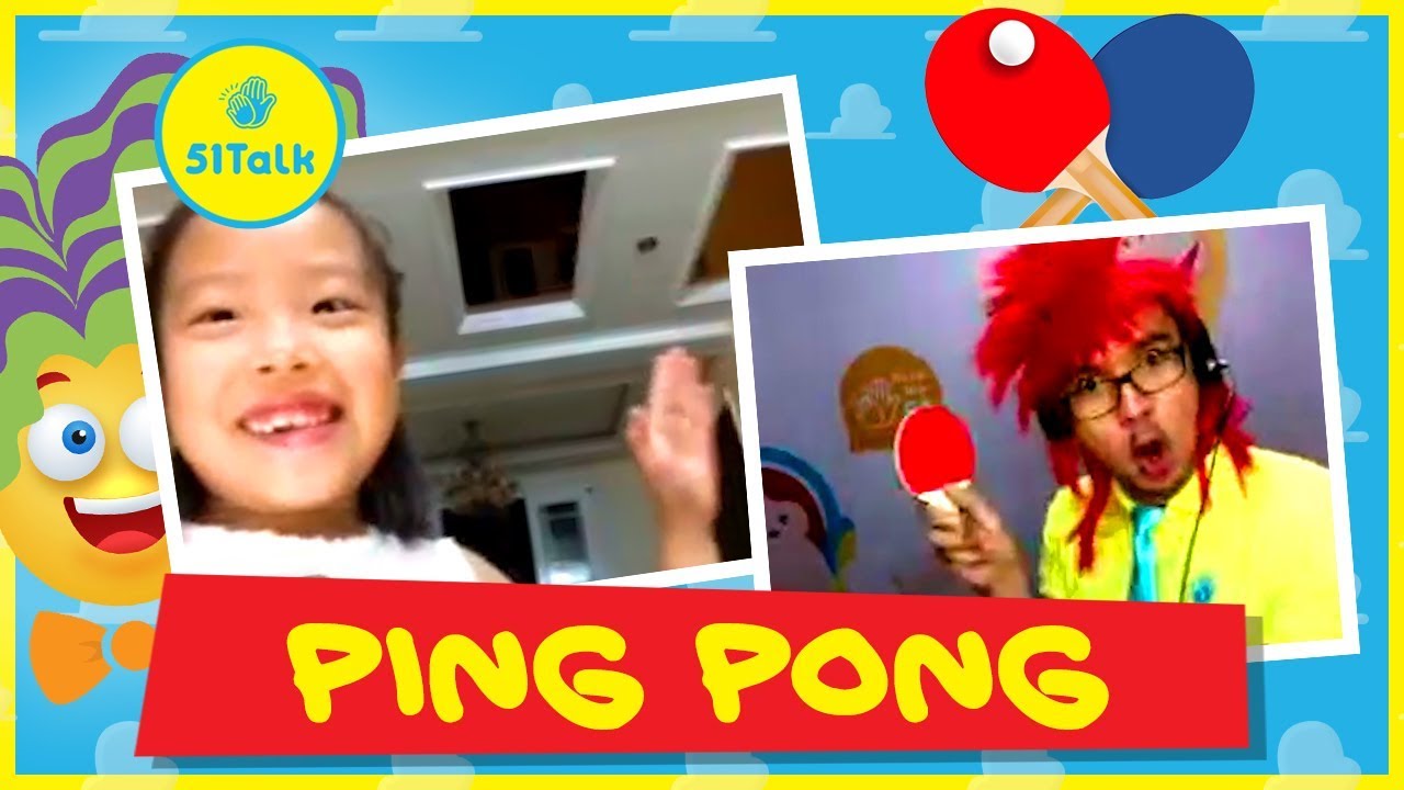 51Talk Class | cRaZy fUn Moments | PING PONG!
