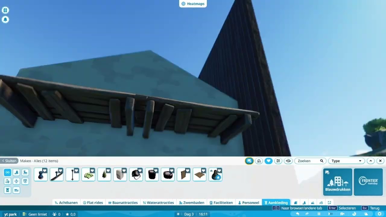 Laatste video van 2025? planet coaster park #5 (XXL afl)