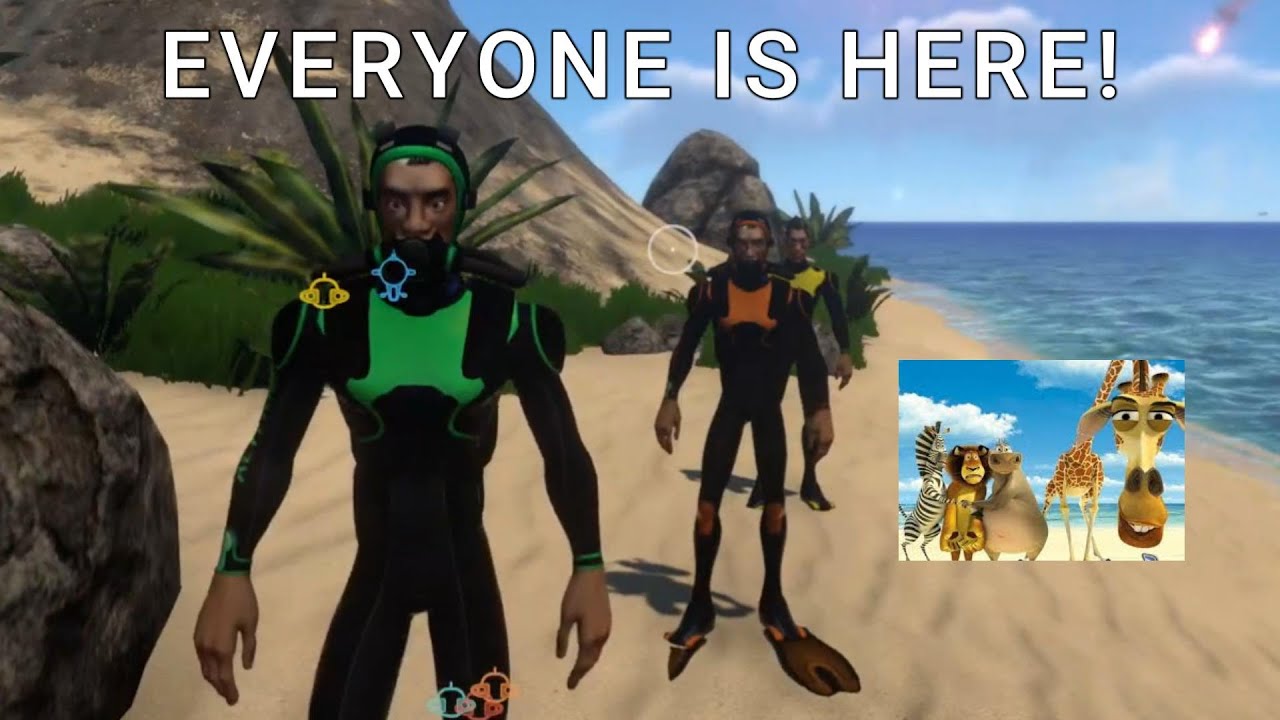 EVERYONE IS HERE! Subnautica Multiplayer W/ Cris, Shaun, And Landon