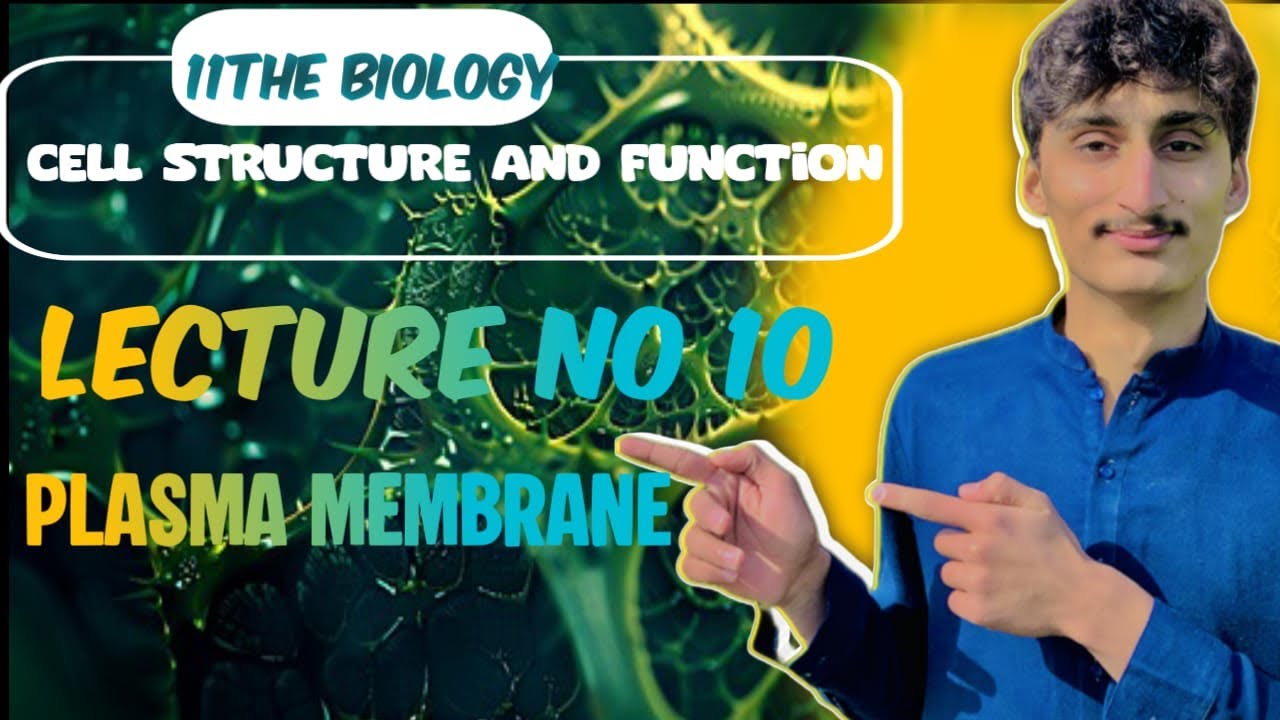Lecture No 10 PLASMA MEMBERANE