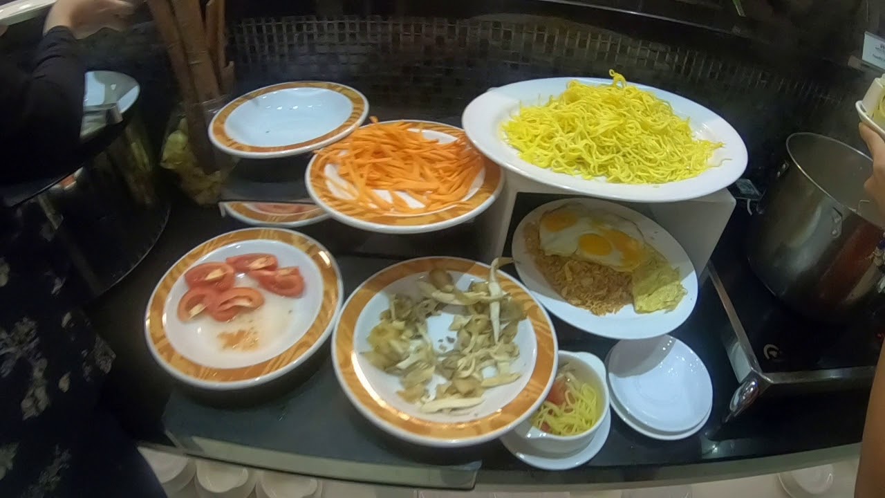 Breakfast at Hotel Royal Kuala Lumpur, Malaysia