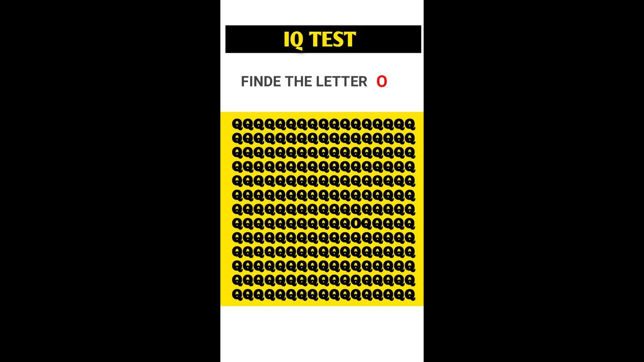 FIND THE LETTER