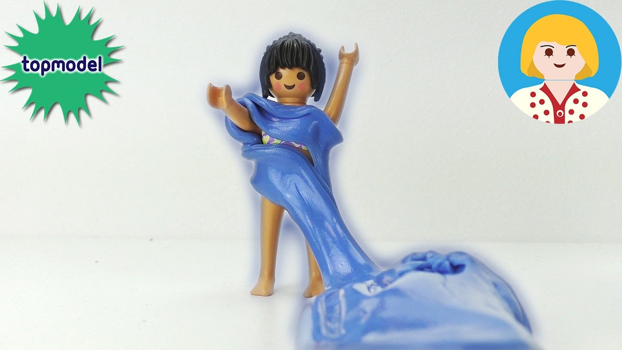 PLAYMOBIL NEXT TOPMODEL | SUMMER EDITION | Fashion Dress made out of Thinking Putty