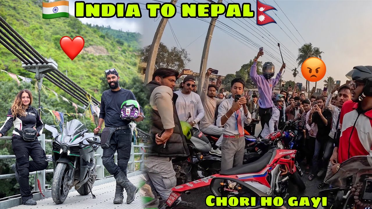 INDIA🇮🇳 to NEPAL🇳🇵 ho gaya itna bada bawaal 😰 chori ho gayi Border par 😭 Police bulani padi