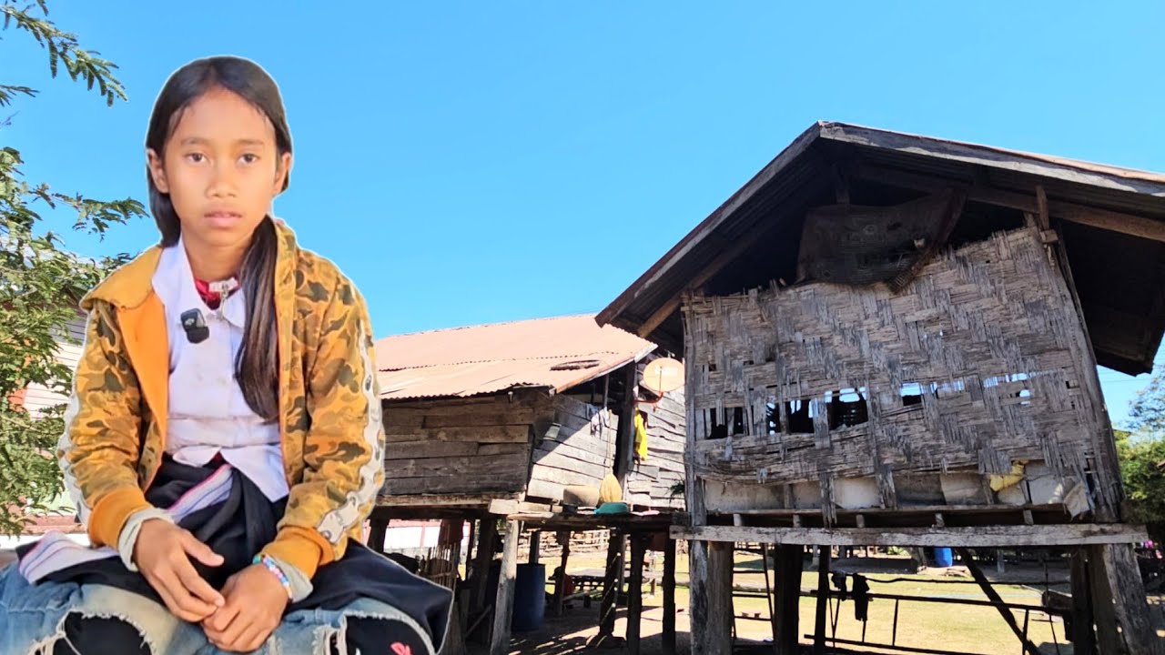 แม่ไปมีผัวใหม่อาศัยอยู่บ้านเก่าๆน้องใส่เสื้อตัวเดียวทั้งปีเพื่อไปโรงเรียนเห็นแล้วแบบสุดๆ