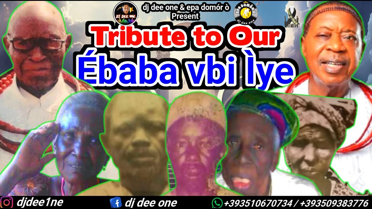 EDO TRIBUTE MUSIC MIX 2024|BENIN TRIBUTE SONGS BY DJ DEE ONE FT ROBINSON IMADE,OSAYOMORE JOSEPH