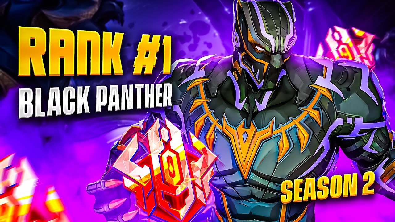 RANK #1 Black Panther DOMINATES in SEASON 2 | Marvel Rivals
