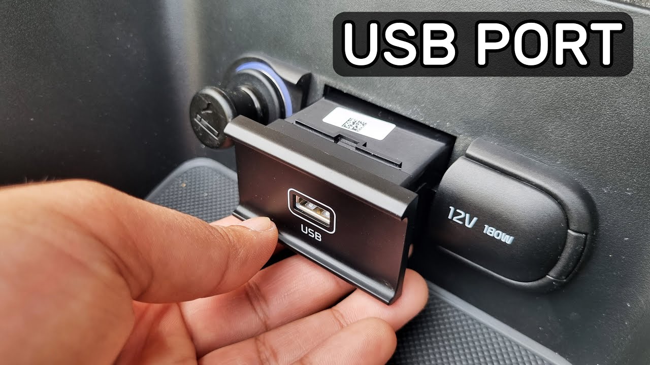 How to replace USB port in Kia Sportage