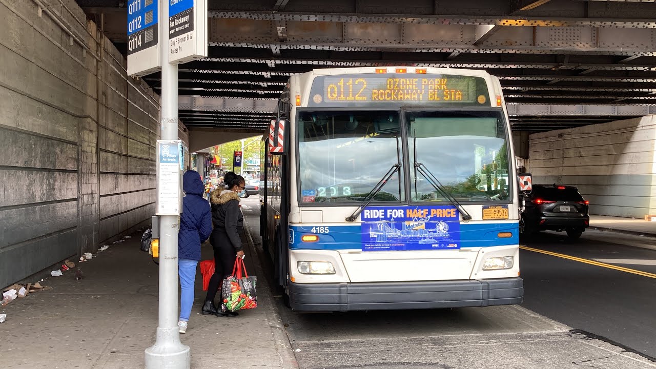 ᴴᴰ MTA Busfanning: Bus Action @ Guy R Brewer Blvd/Archer Av. (Q111, Q112)