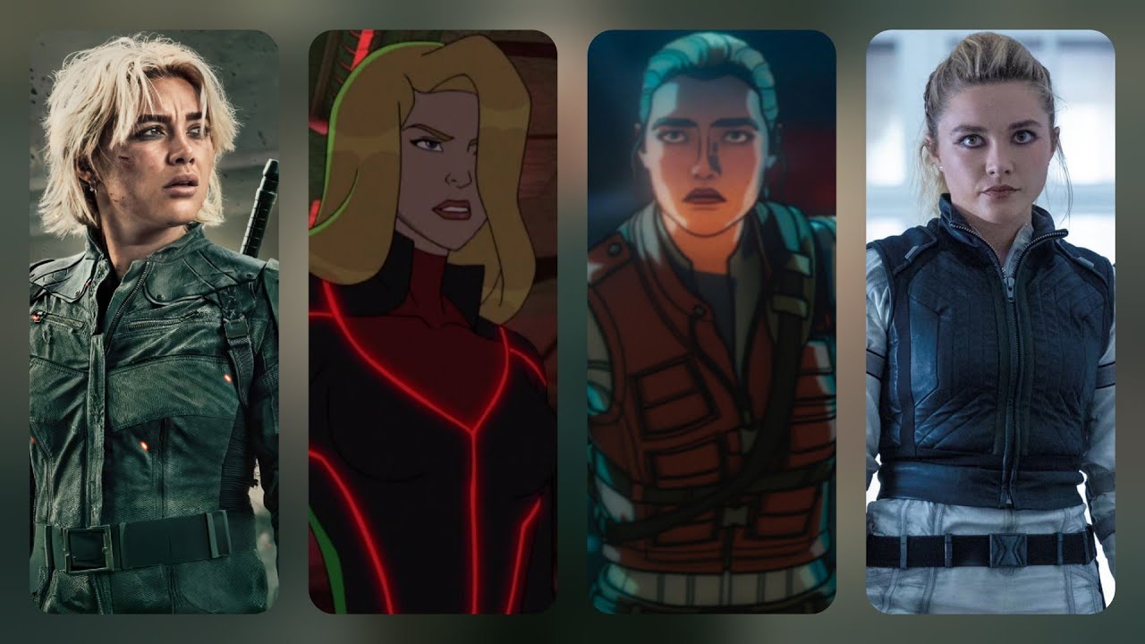 Эволюция образа Елены Беловой в мультфильмах, сериалах и фильмах (Marvel Comics) (обновлено)
