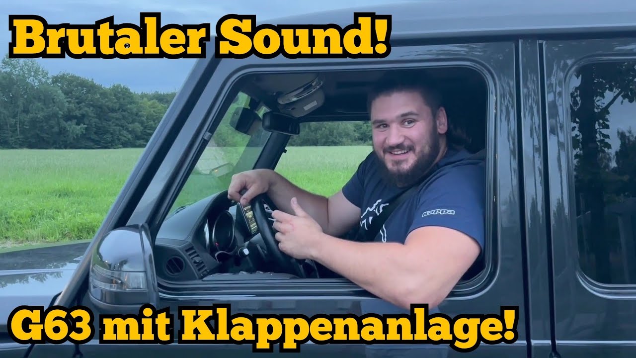 G63 wird richtig LAUT! Stage 2 von HPT mit knapp 700PS! Geiler Traktor Sound?!