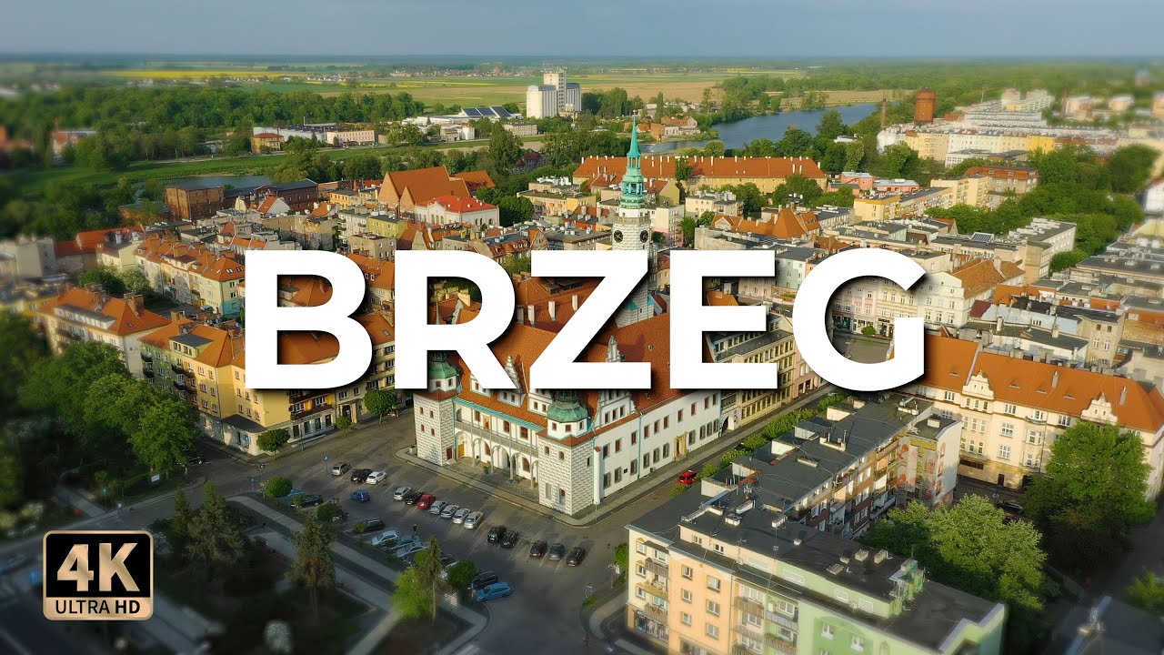 Brzeg z drona | Wiosna 2022 | LECE W MIASTO™ [4k]