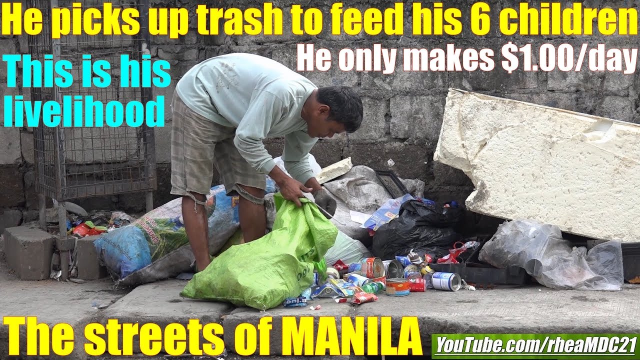Travel to Asia: Let's go to Manila Philippines and Meet Tina the Food Seller. World's Society
