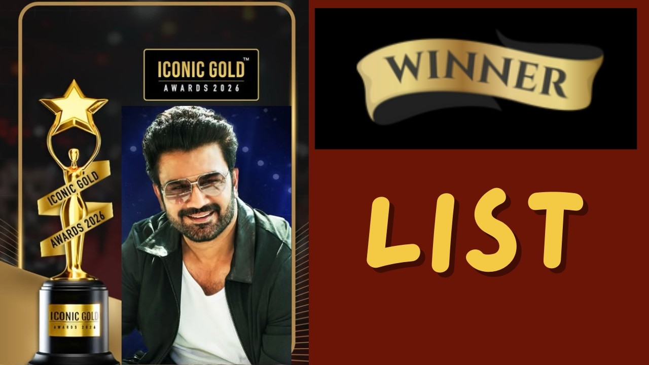 ICONIC GOLD AWARDS 2026 WINNER LIST Aditi Bhatia, Sharad Khelkar, Rajat Bedi