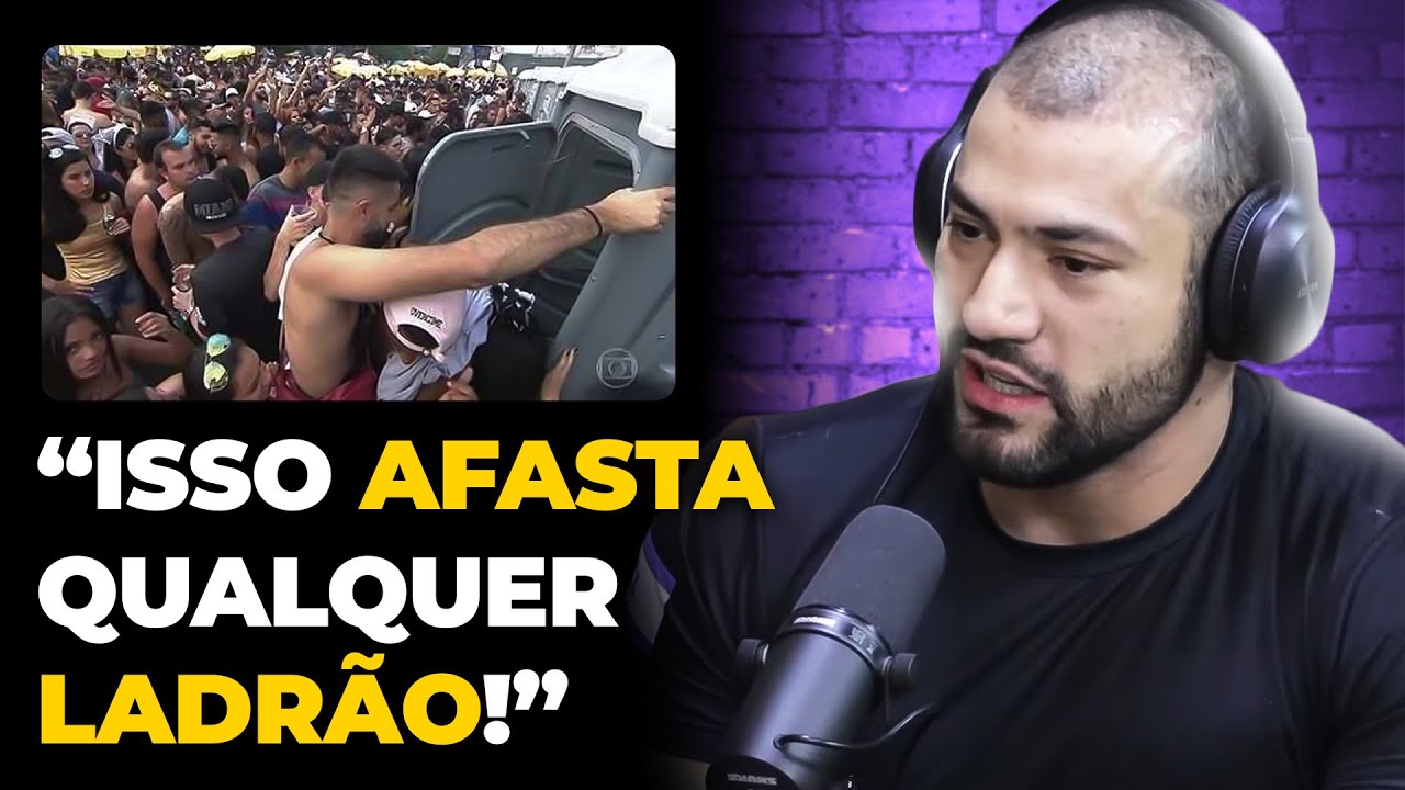 COMO NÃO SER ASSALTADO EM GRANDES EVENTOS? (com Wesley Gimenez) | PODCAST do MHM