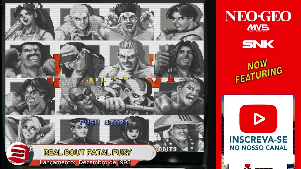 08 JOGOS ARCADES NEO GEO MVS T&Atilde;O BONS QUANTO KOF [INTRO]