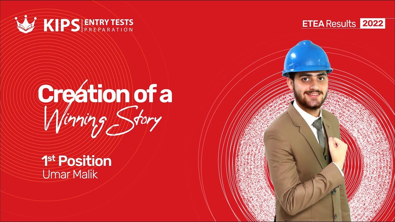 Umar Malik - ETEA Results 2022 | KIPS Preparations Abbottabad Campus