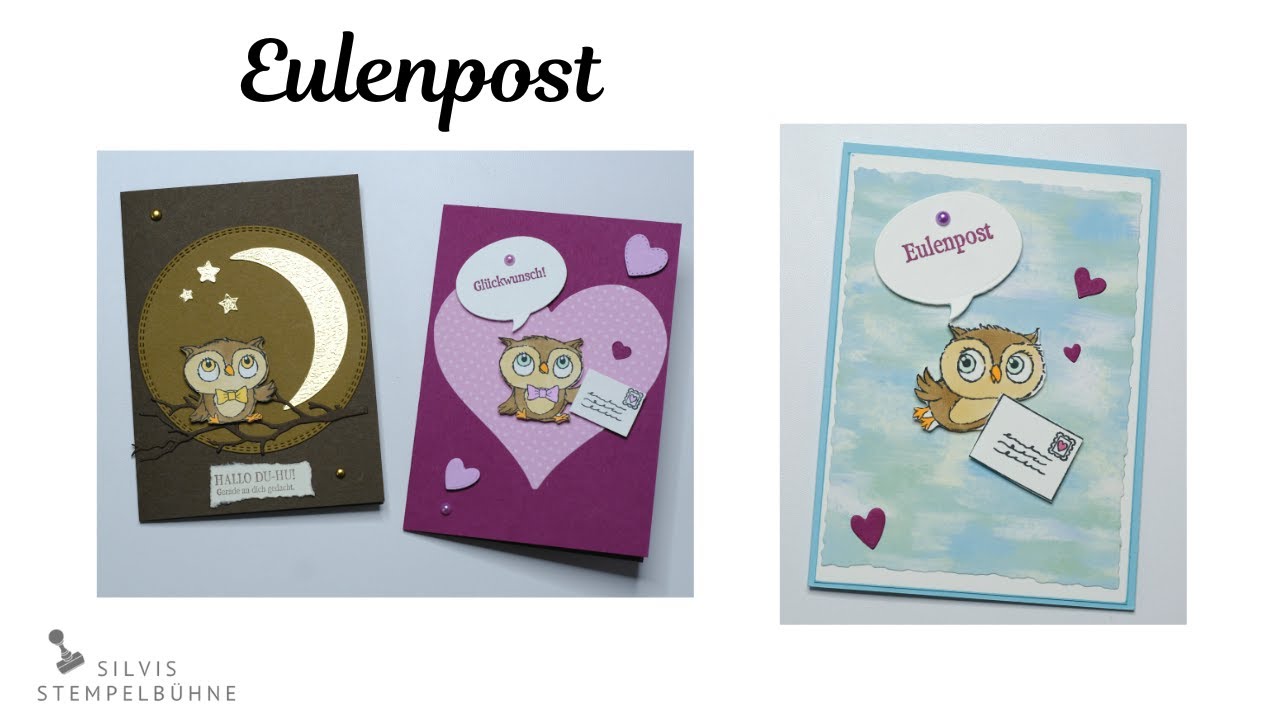 Eulenpost / Sale a-bration / Fr&uuml;hjahrskatalog  2023 / Grusskarte f&uuml;r Anf&auml;nger / Stampin' Up!
