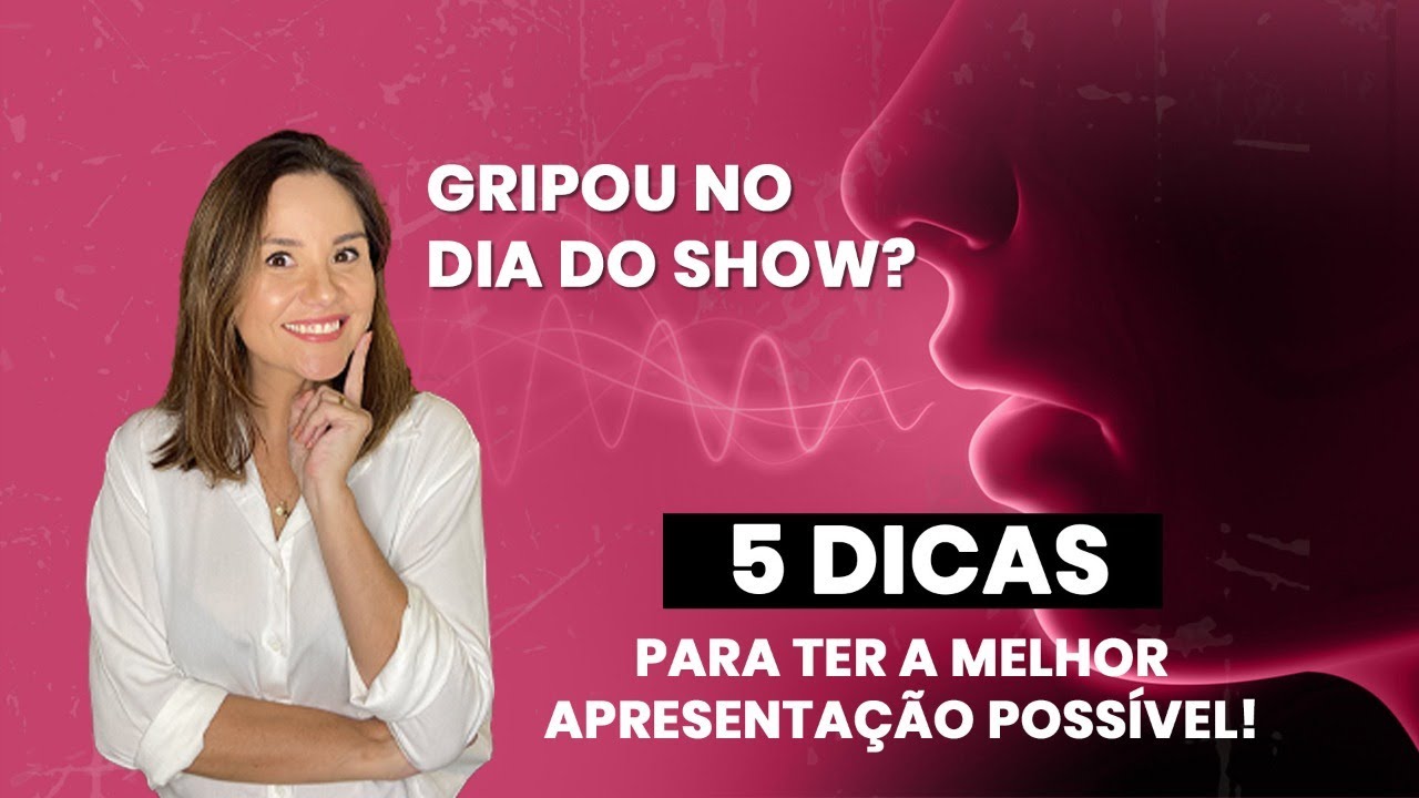 Posso cantar gripado?