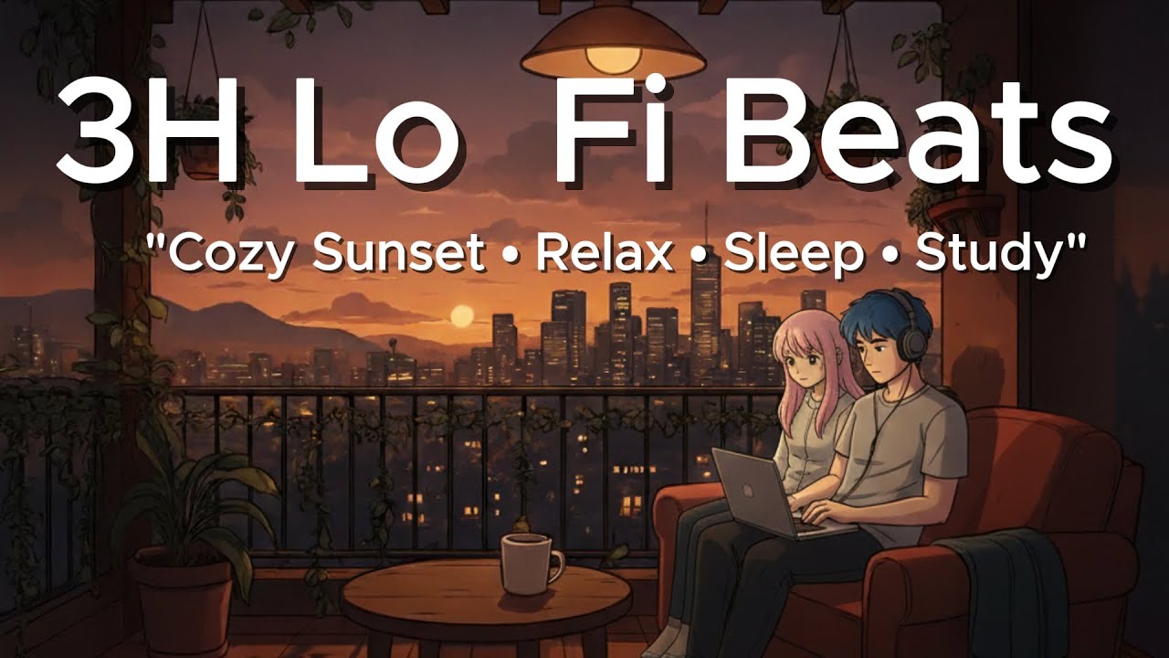 Feedback Project Ep.10 🎧 Rate My Lo-Fi Beats | 🌇 Cozy Sunset City 🎶 3H Study, Work & Sleep