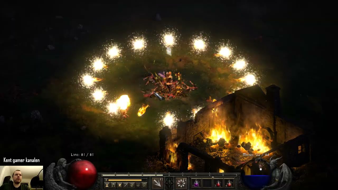 Diablo II Resurrected WARLOCK SHADOW HARDCORE afsnit 2 (dansk tale)