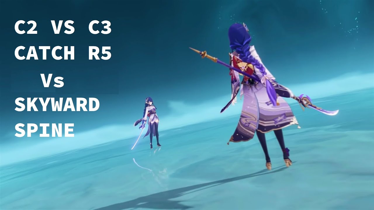 Raiden Shogun C2 vs C3 (Skyward spine & The Catch)