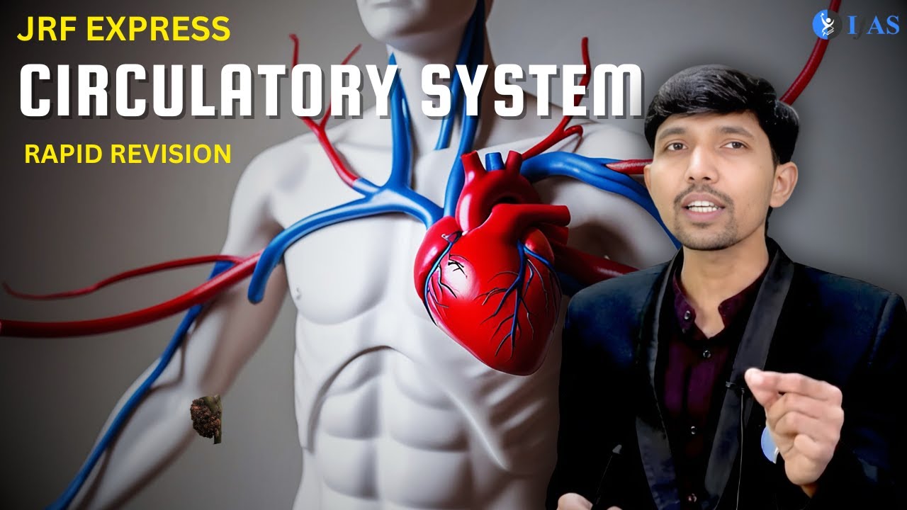 JRF Express I Complete Circulatory System - Animal Physiology |CSIR NET DEC 2025 | L08 | IFAS