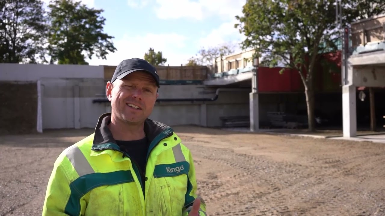 Nedrivning af fem 16-etagers højhuse - processen