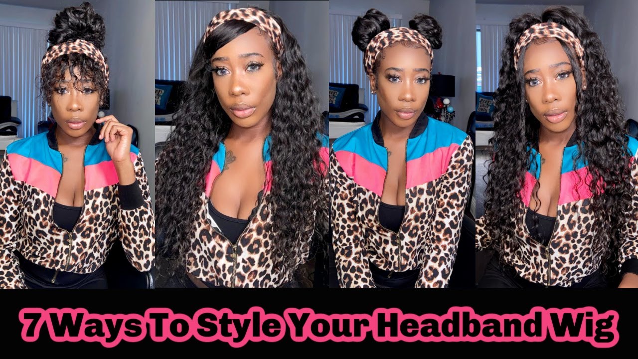 7 ways on How to Style headband wig