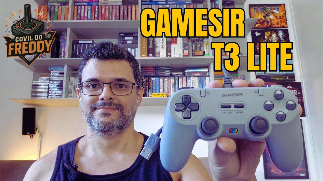 Controle GameSir Tegenaria T3 Lite - Análise Completa!