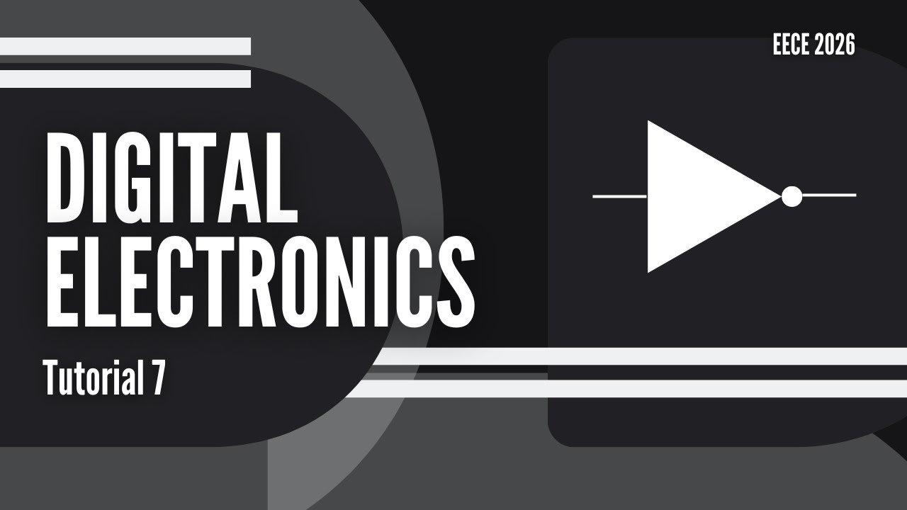 Digital Electronics || DRAM || Tutorial 7