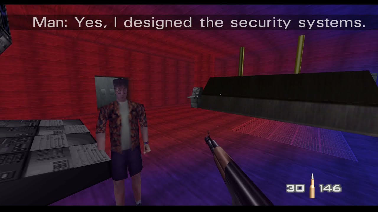 Goldeneye 007 N64 - The Janus Alternative Pack - A Level Too High (00 Agent)