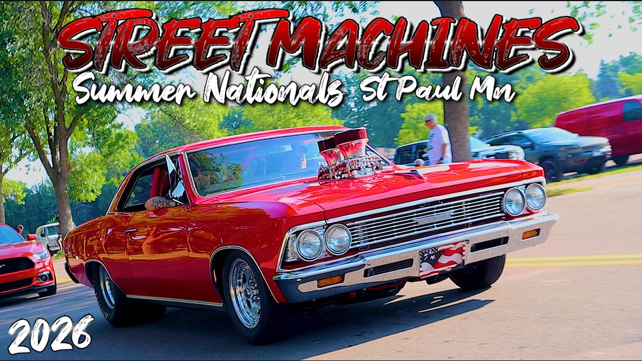 INSANE MUSCLE CAR SHOW!!! Street Machine Nationals 2026. Street Machines, Street Rods, Power Tour!!!