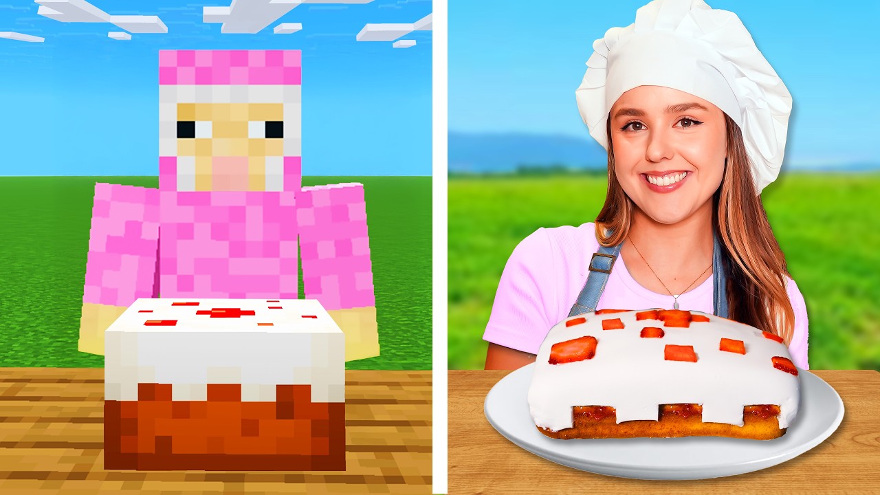 Я приготовил еду из Minecraft в реальной жизни!