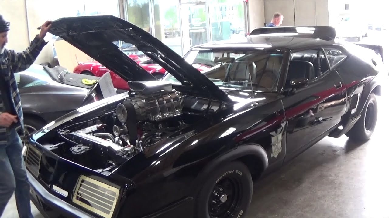 Mad Max Pursuit Special Interceptor XB Falcon Ride Along / Ship Out (turn up the SOUND !)