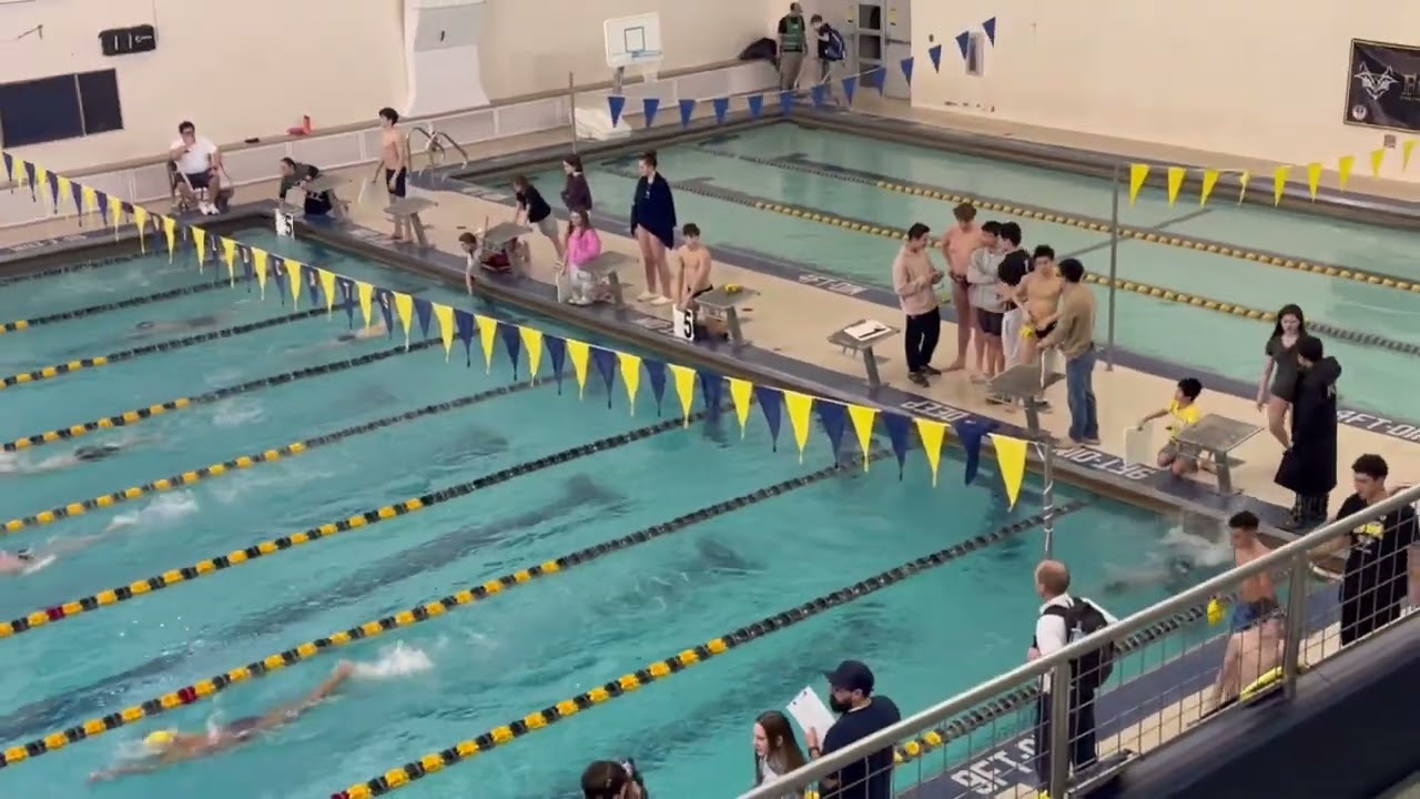 500 yd free, lane 1 @ NVHS Fox Winter Classic, Feb 13 2026