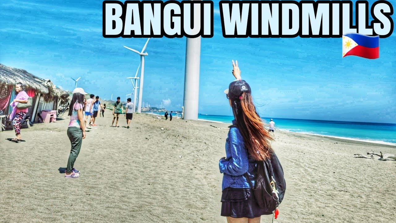 【4K】BANGUI WINDMILLS BANGUI ILOCOS NORTE | WALKING TOUR