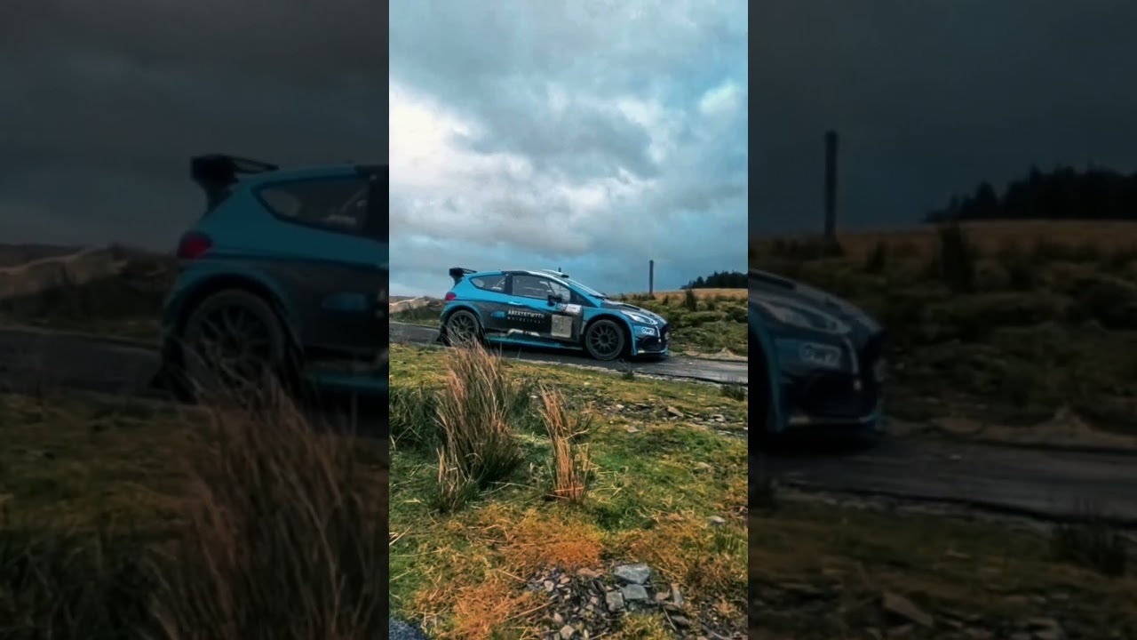 Spent the day with Aberystwyth motorsport while they tested they’re rally 2 car 